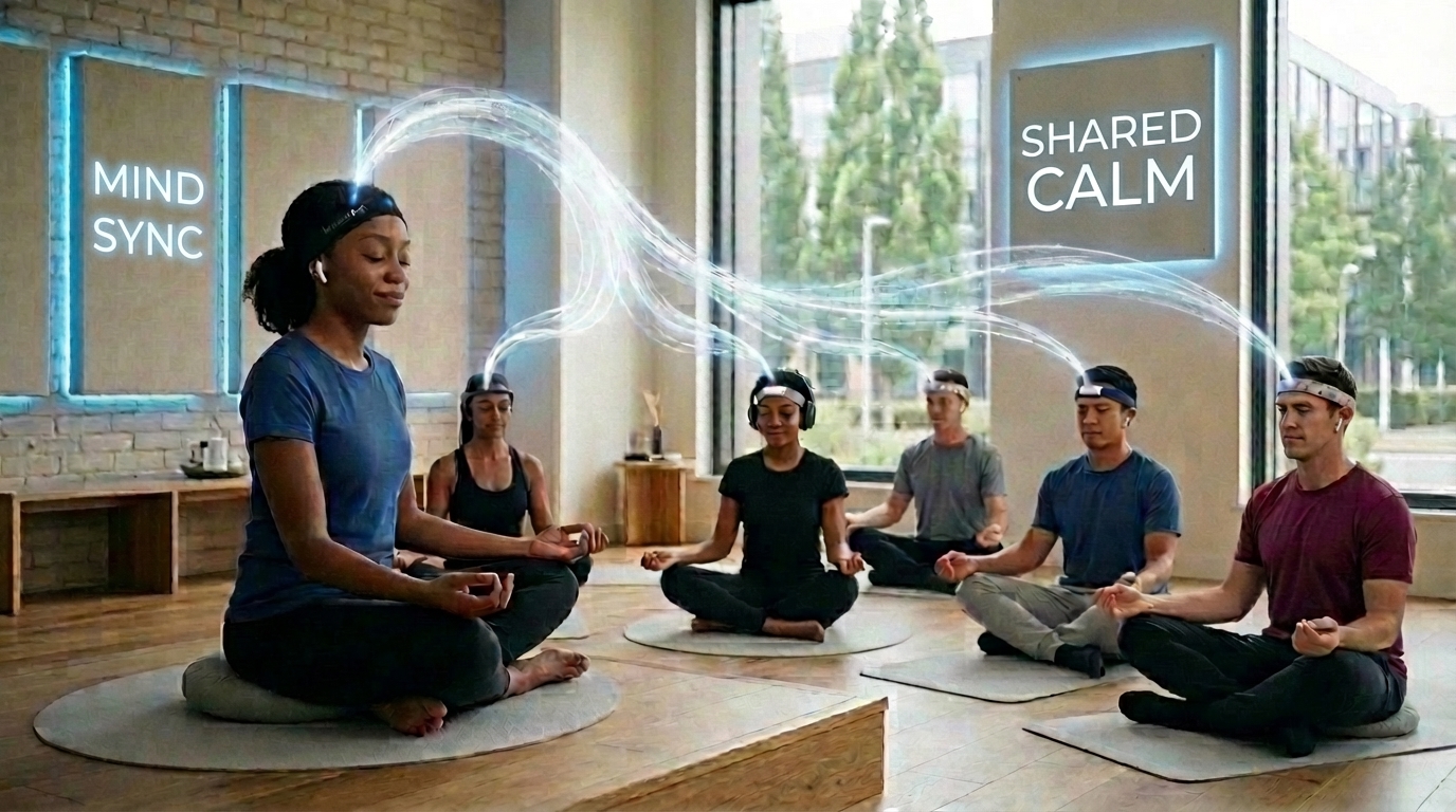 MEFlow neural meditation studio session